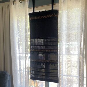 Leopard Print Hanging Organizer